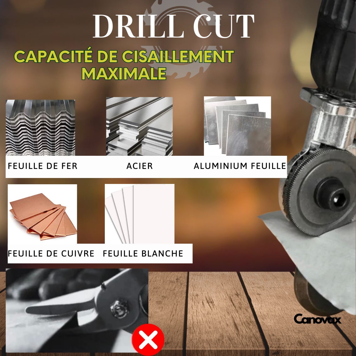 DrillCut Canovax