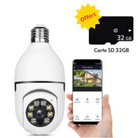 Camera + Carte mémoire 32GB (Offert)