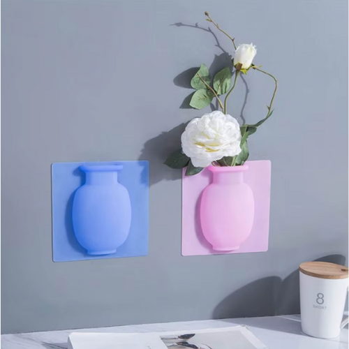 Vase Mural Magique en Silicone