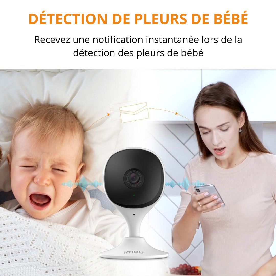 CAMÉRA DE SURVEILLANCE - Cue 2C Haute Résolution