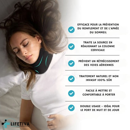 Lifetiva™ - Soutien Cervical Anti-Ronflement