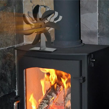 Ventilateur silencieux pour poêle à bois